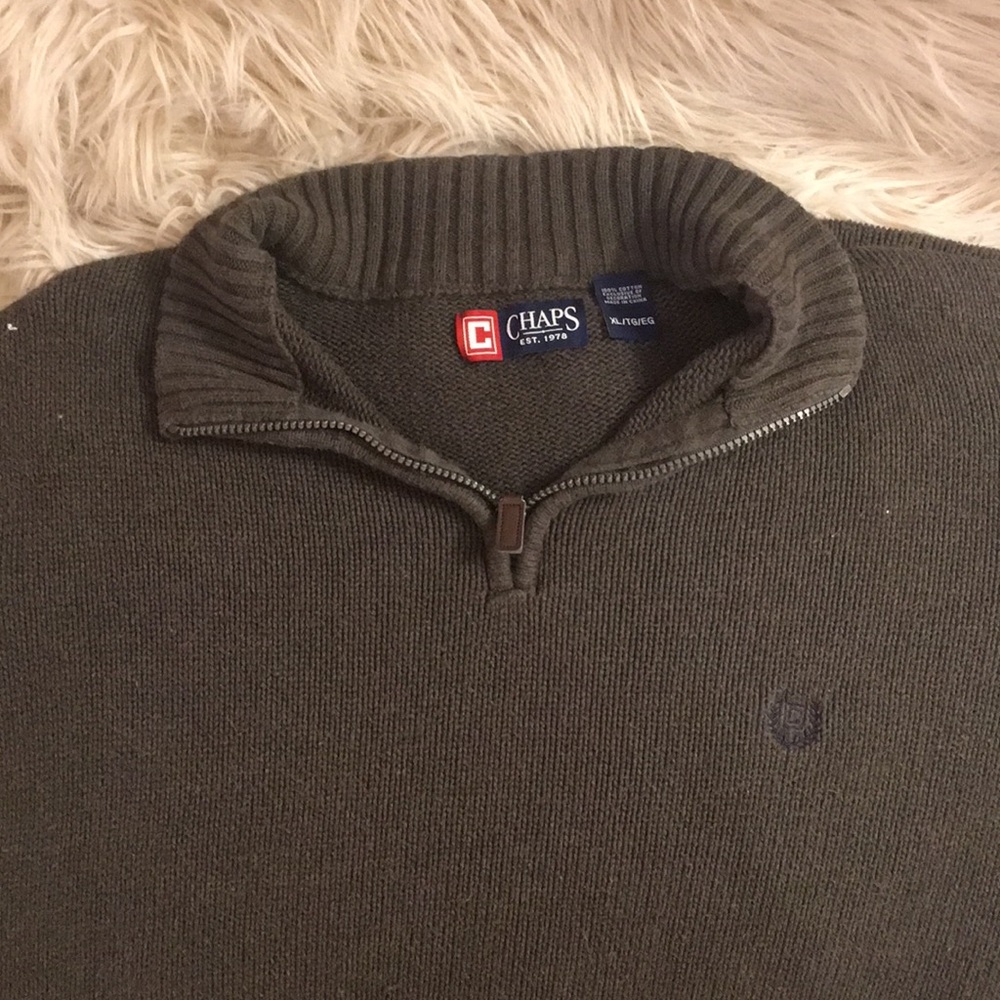 Knit Chaps Vintage Half Zip